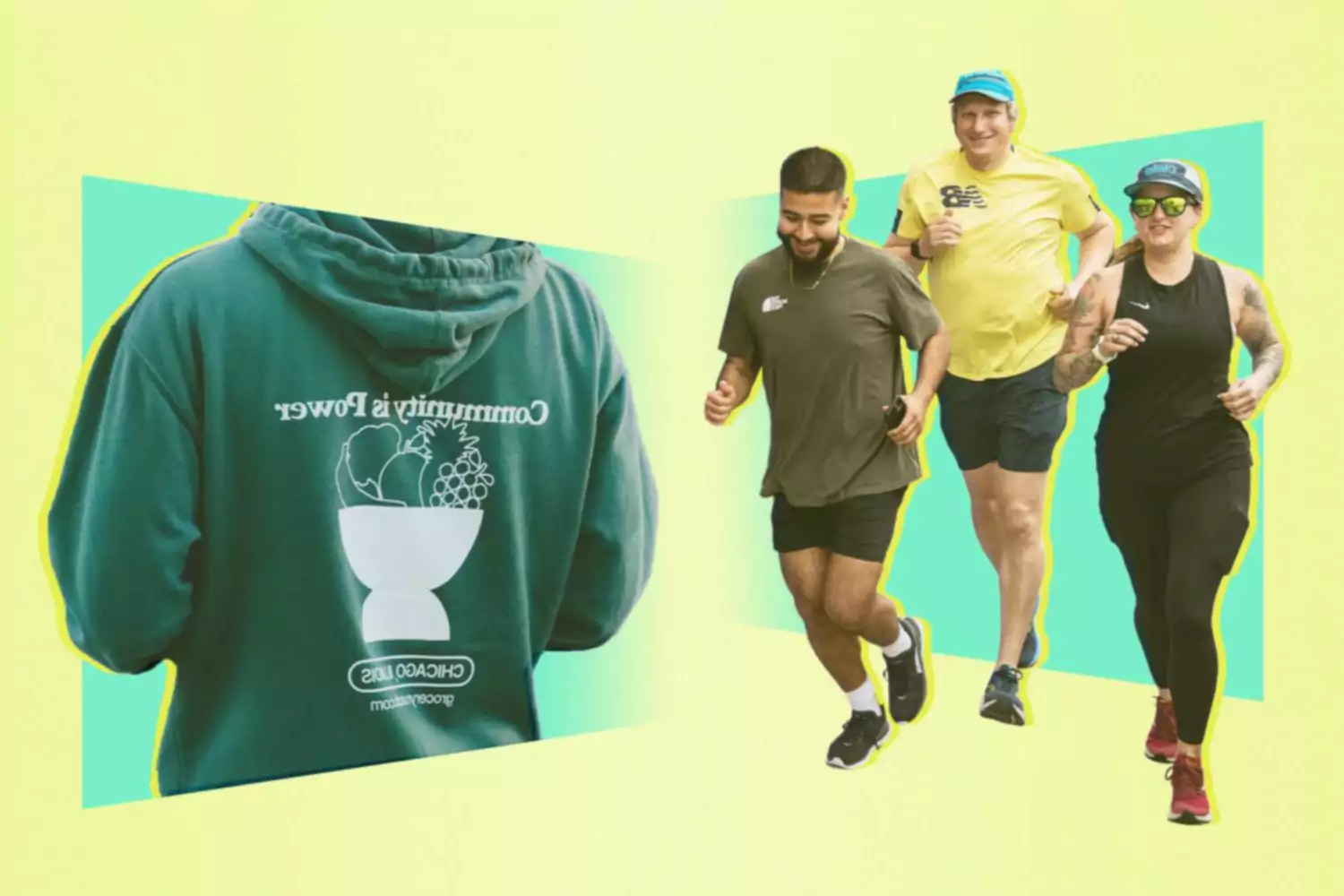 Como o Mercery Run Club fornece comida e aptidão a comunidades mal servidas